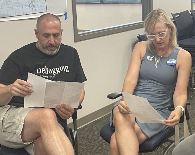 Current member Shannon Kimball, Ariel Miner advance to general